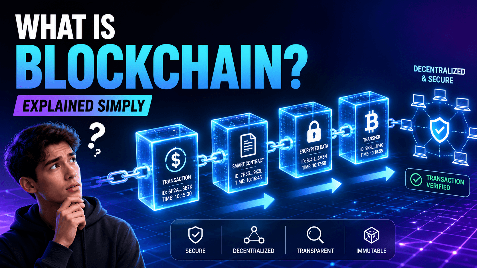 What Is Blockchain? (Explained Simply for Beginners)