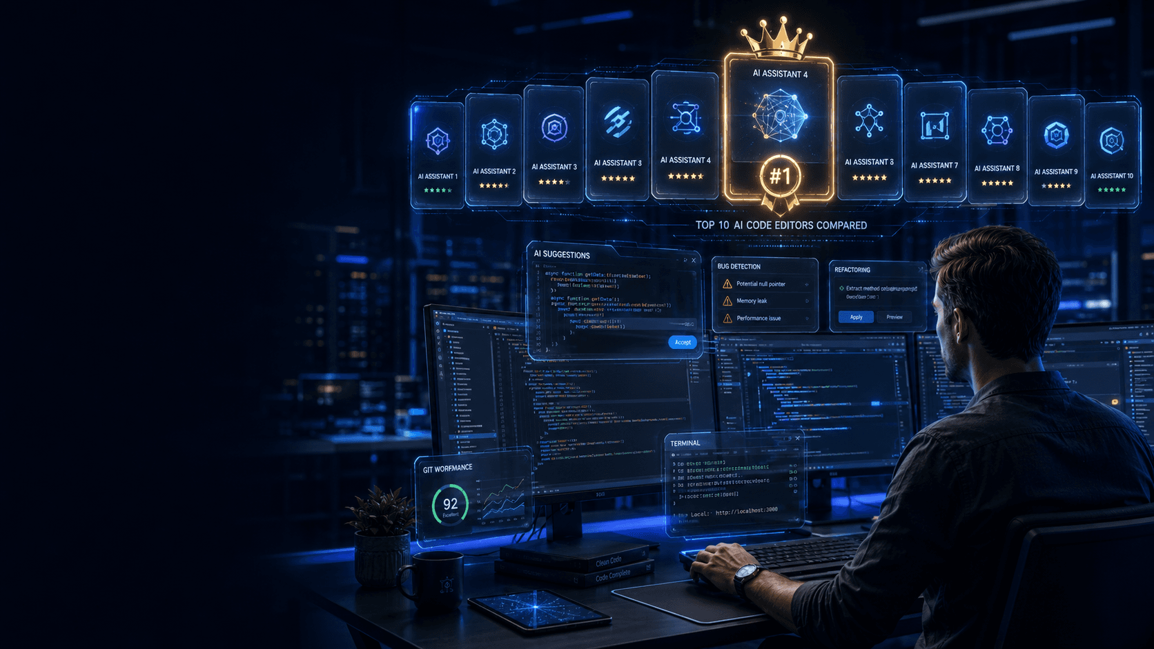 Best AI Coding Assistant in 2026: Top 10 AI Code Editors Compared