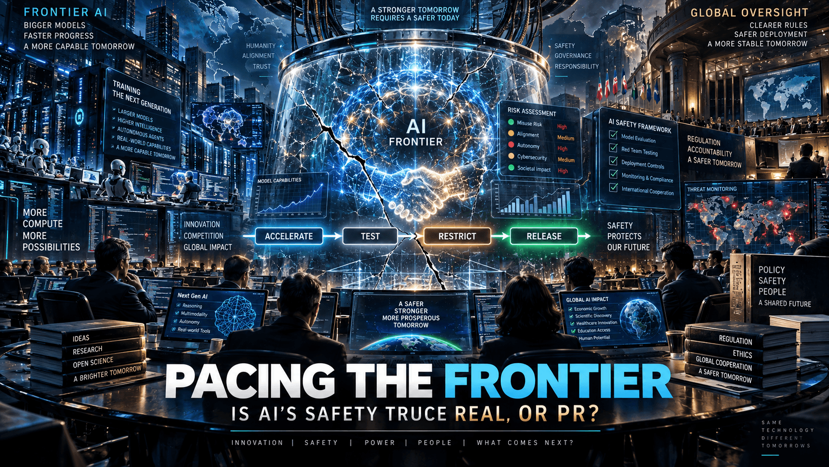 Pacing the Frontier: Is AI's Safety Truce Real, or PR?